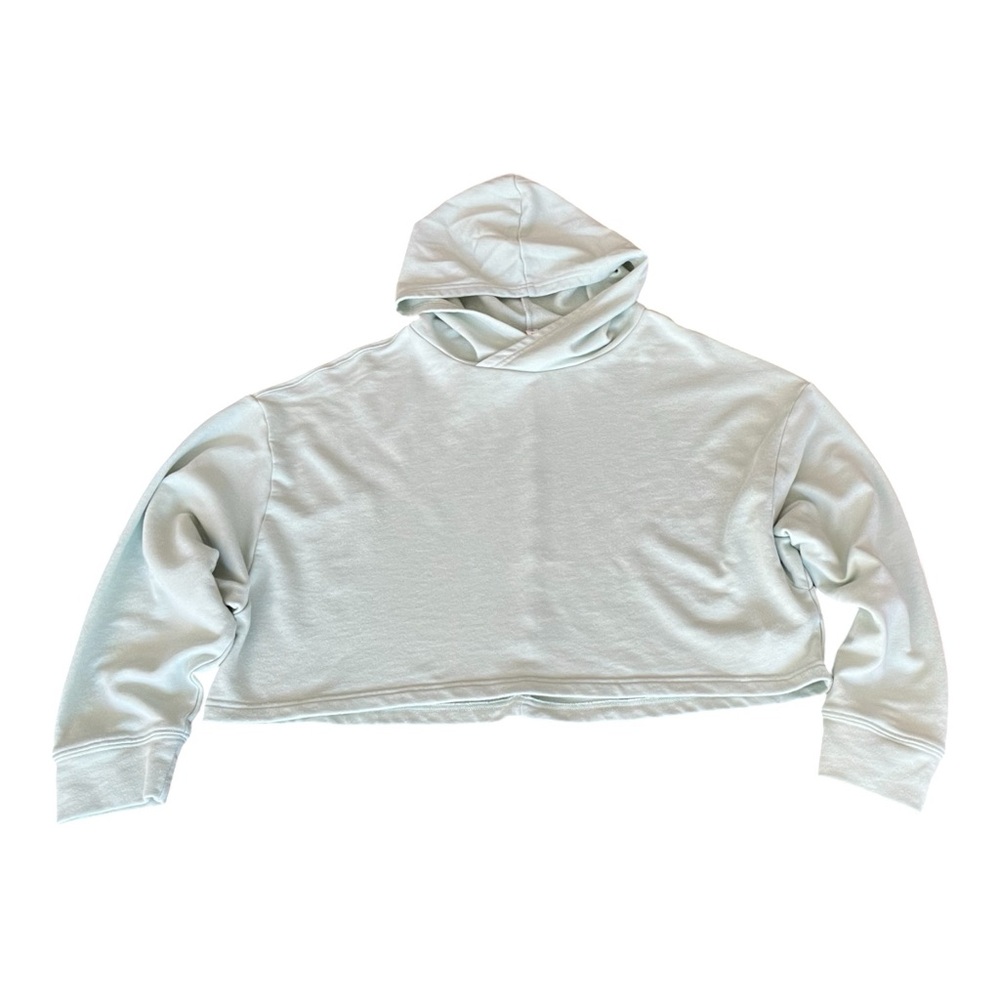 Fabletics Cropped Hoodie in Light Blue - Size M - Picture 5 of 7